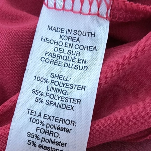 Chico's Pink and Orange Patterned Tunic Size 3 (US Size XL) - Picture 6 of 8